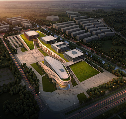 南通市通州區城市展覽館、市民中心、體育中心工程