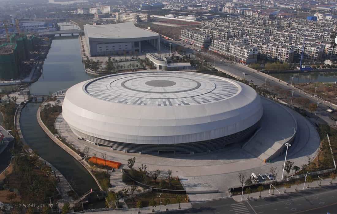 紹興縣體育中心建設工程