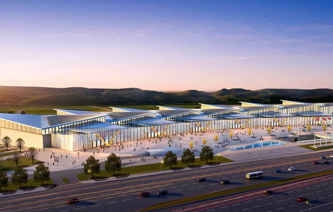 榆林體育中心、會展中心建設工程