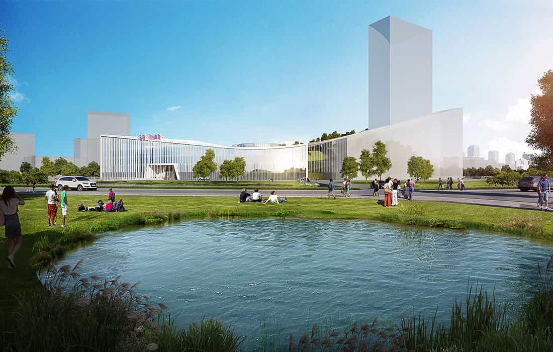 南方科技大學會堂頂工程