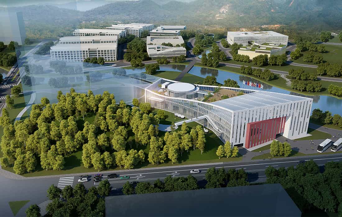 南方科技大學會堂頂工程