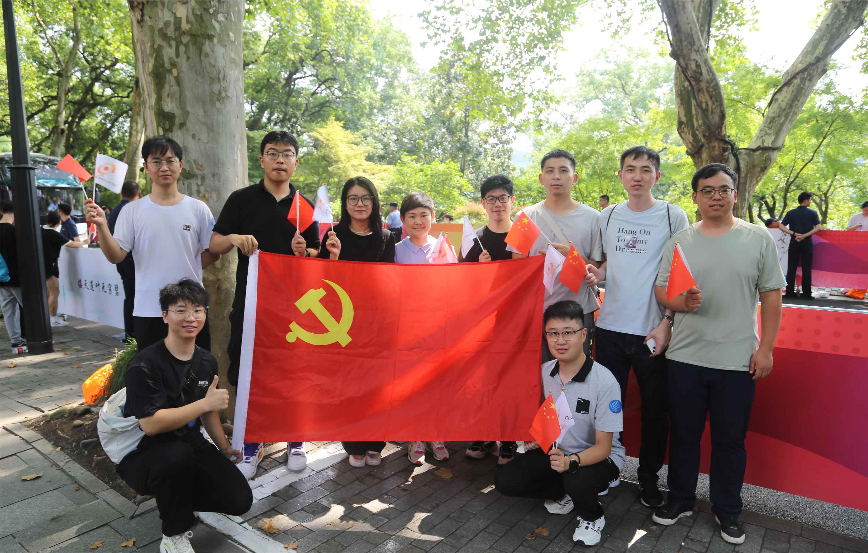 黨建引領，薪火相傳，江南黨委為亞運護航加油