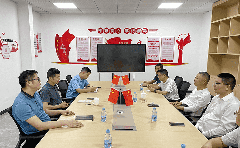 江南管理董事長李建軍赴深圳公清水庫連通工程項目調研指導工作