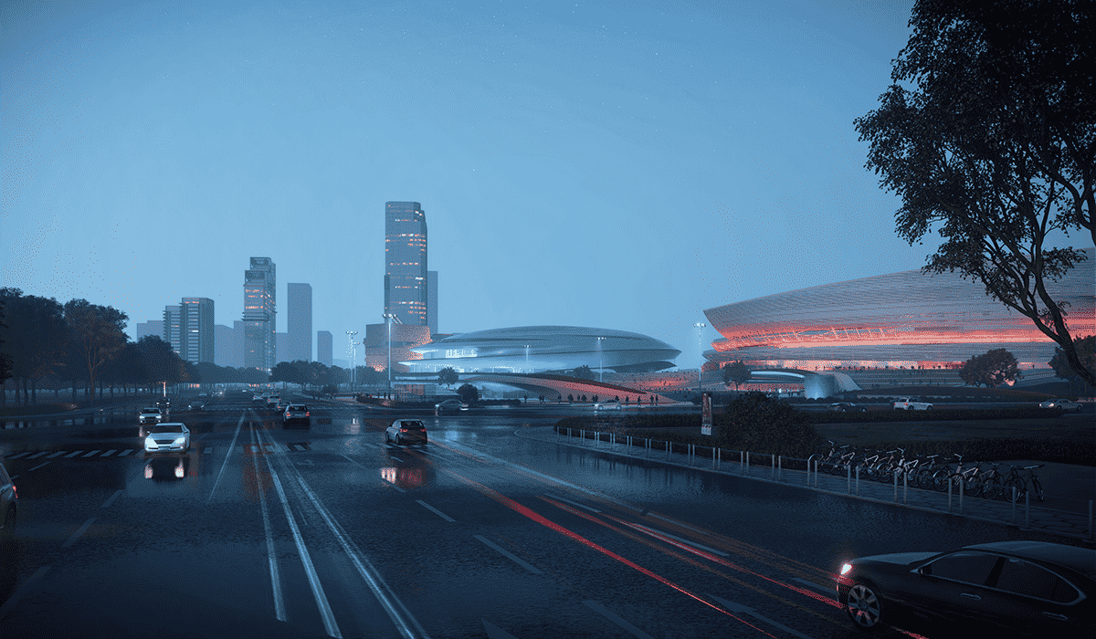 科技文化中心-國際體育中心項目