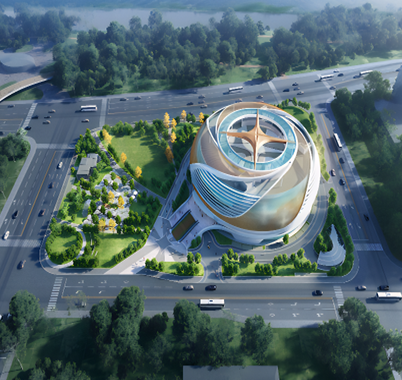 江南科學城國際商務會展中心(杭政儲出[2023]124號)及南側地下停車場（人防工程）項目